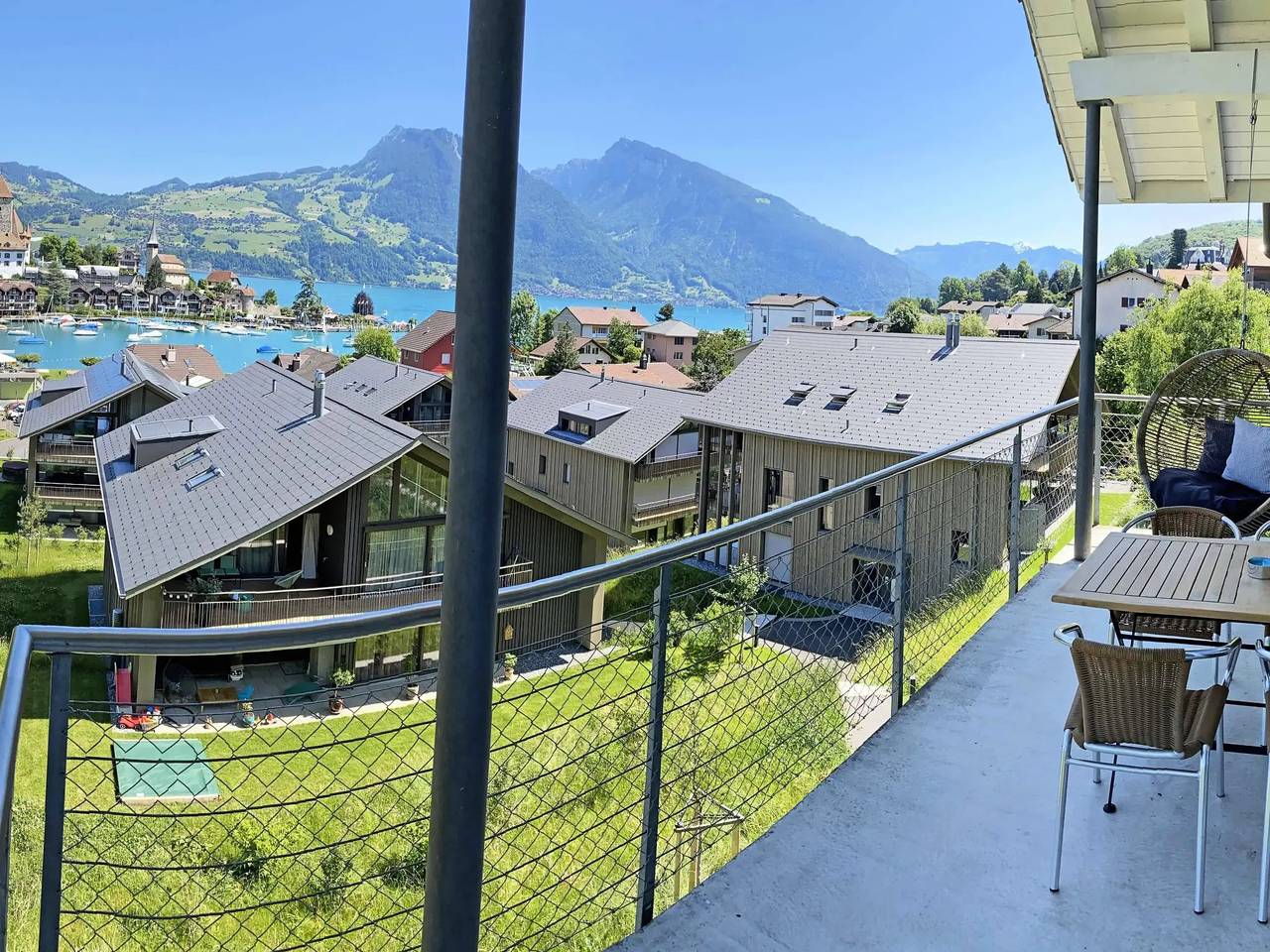 Ganze Wohnung, 3 Pièces 4 Personnes in Spiez, Thunersee