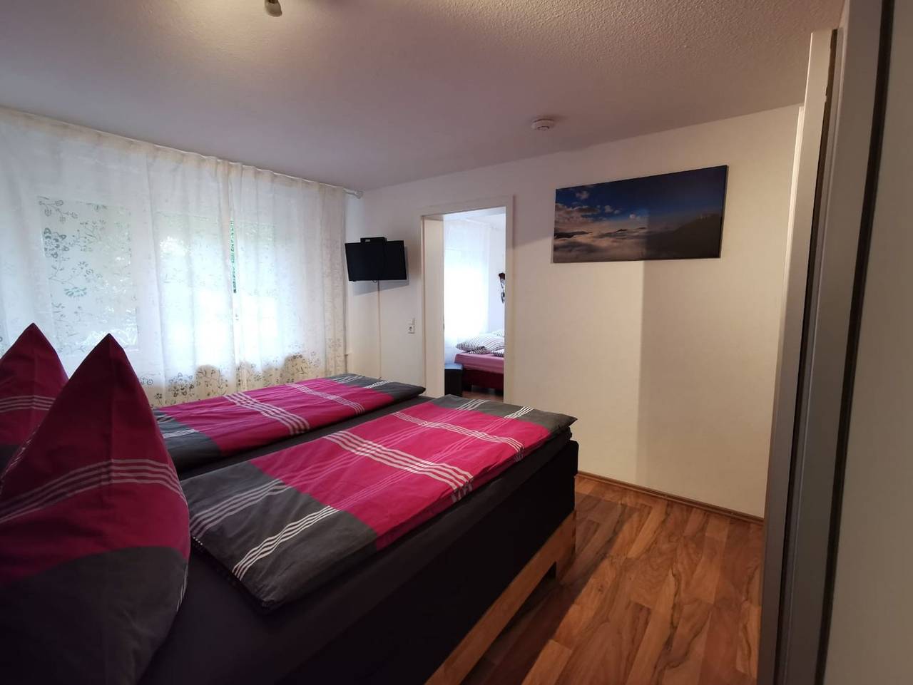 Ganze Ferienwohnung, Ferienwohnung Hogh, 55qm, Terrasse - Ferienwohnung Hogh, 55qm, Terrasse in Beuren, Albsteig Etappe 9
