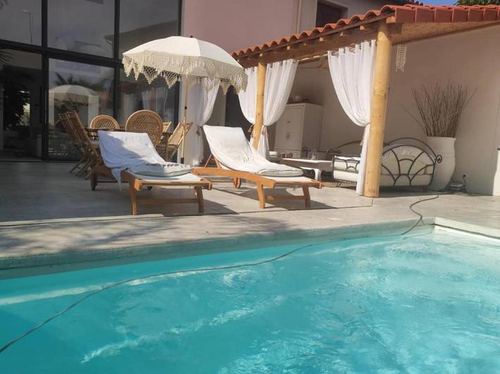 Chambre d’hôte pour 2 personnes, avec terrasse