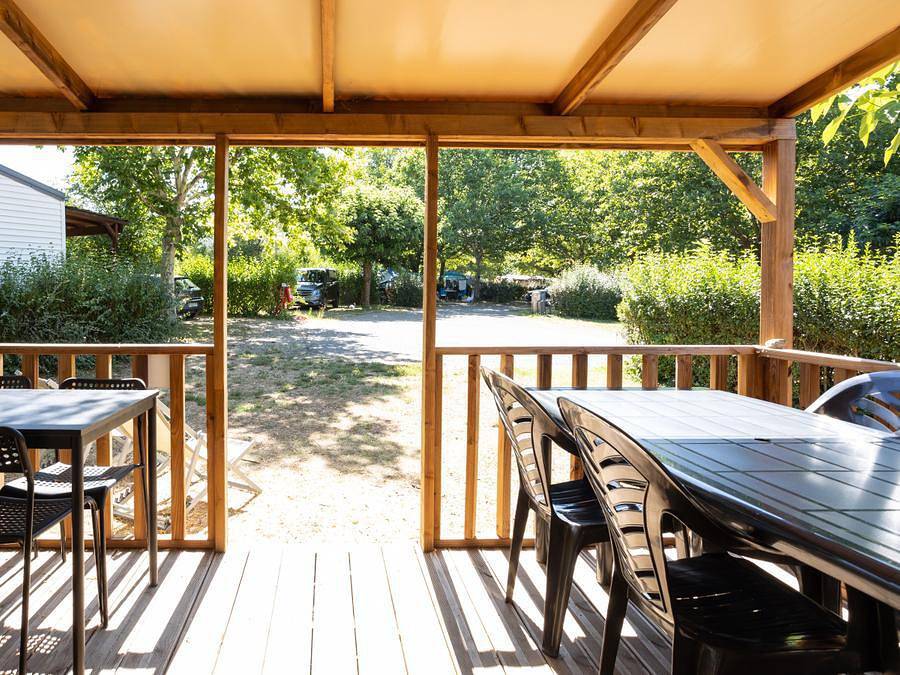 Camping Les Pres Hauts - Sites et Paysages  - Alojamiento 4 personas - Cabaña Valbelle in Sisteron, Forcalquier region