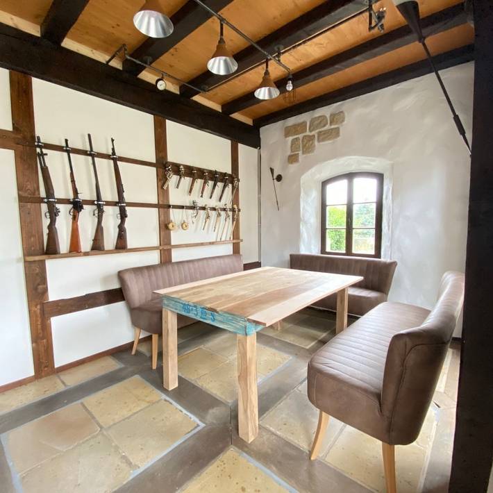 Ferienhaus für 7 Personen, mit Terrasse und Garten