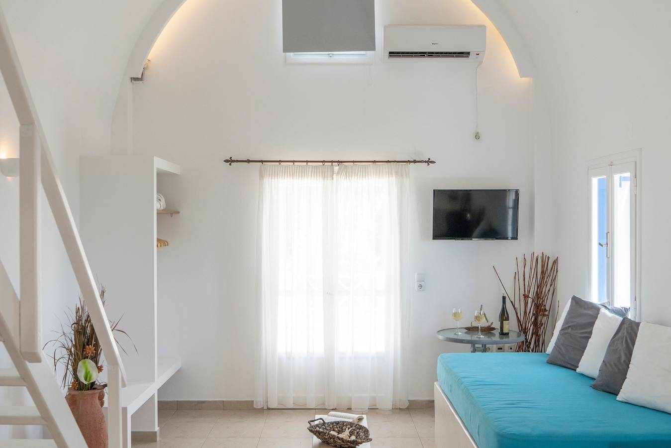 Bed & Breakfast 'Familie Maisonnette Appartement - 5 personen' in Agios Georgios (Santorini), Santorini