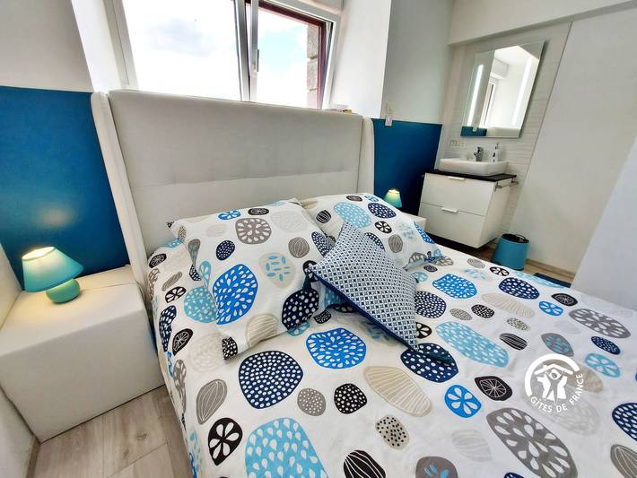 Gîte pour 4 personnes, avec balcon à Champéon