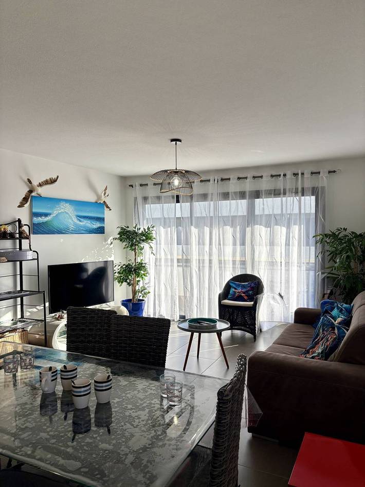 Gîte pour 6 personnes, avec balcon/terrasse et piscine dans Plage du Village (Le Barcares) - 2