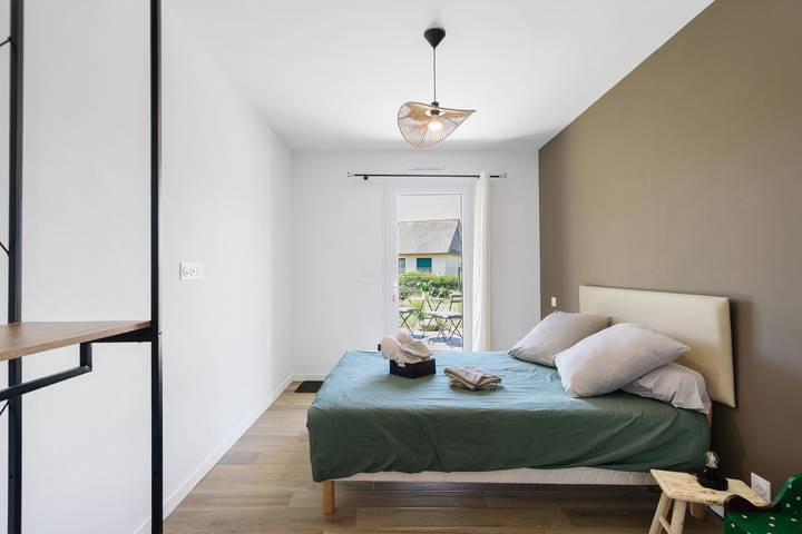 Location de vacances pour 2 personnes, avec jardin à Lanvollon