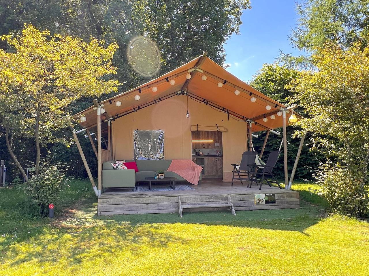 Glamping in der Veluwe auf einem Park in Veluwe