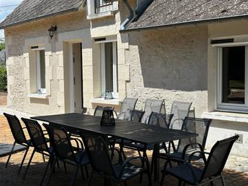 Gîte pour 10 personnes, avec jardin, animaux acceptés à Oisly