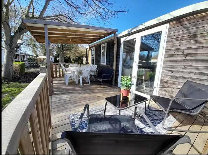 Ferienpark für 6 Personen, mit Terrasse im Elsass