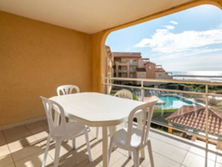 Apartamento entero, Résidence Alizea Beach - Vacancéole - Piso 4 personas - Apartamento de 2 habitaciones para 4 personas con vistas al mar in Valras-Plage, Costa mediterránea (Francia)