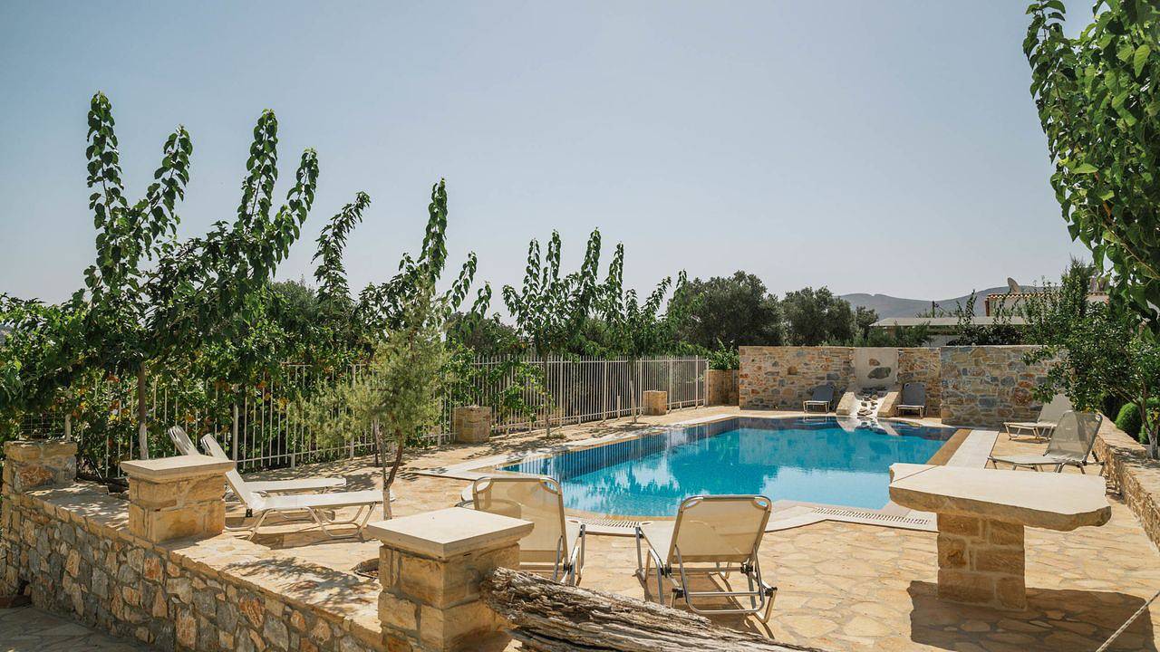 Geheel vakantieappartement, Vakantieappartement voor 2 personen met tuin in Pitsidia, Iraklio-Heraklion en omgeving