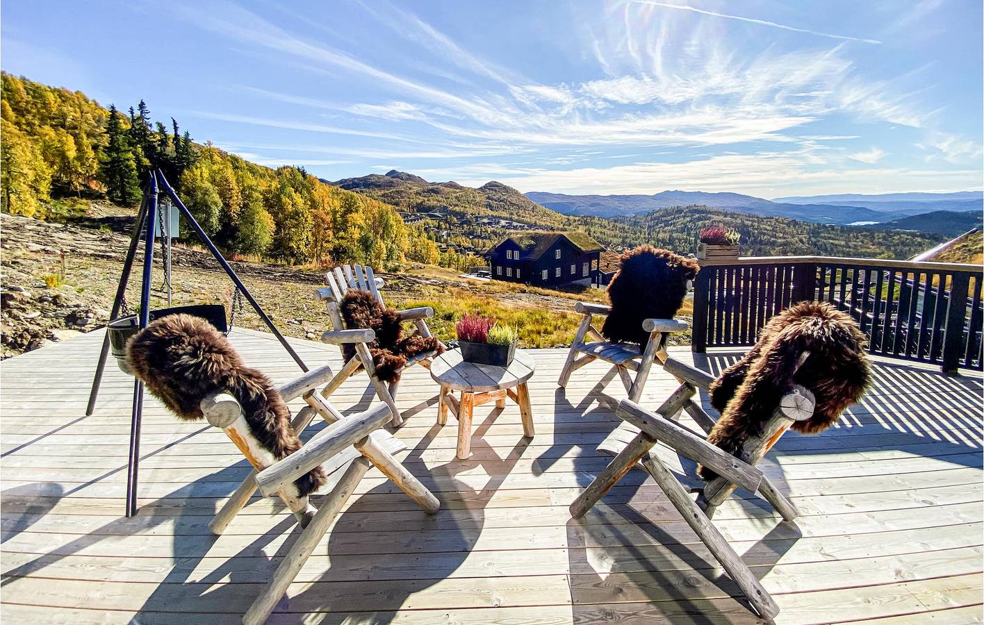 Ferienhaus für 8 Personen mit Garten in Vinje