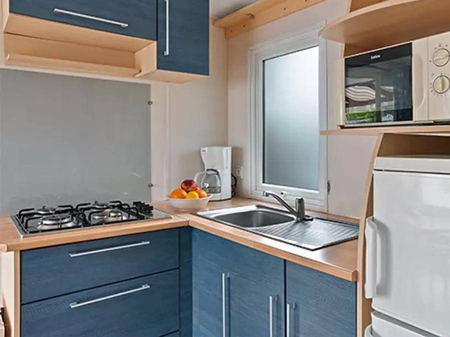 Camping Neptuno  - Mobilhome 4 personas - Mobil-home | Clásico | 2 Dormitorios | 4 Pers. | Terraza individual | Aire acondicionado. in Pals, Costa Brava