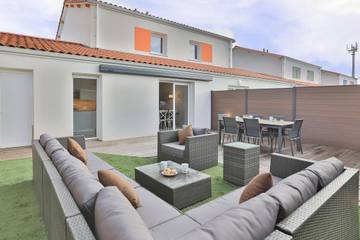 Gîte pour 6 personnes, avec jardin, adapté aux familles à Olonne-sur-Mer