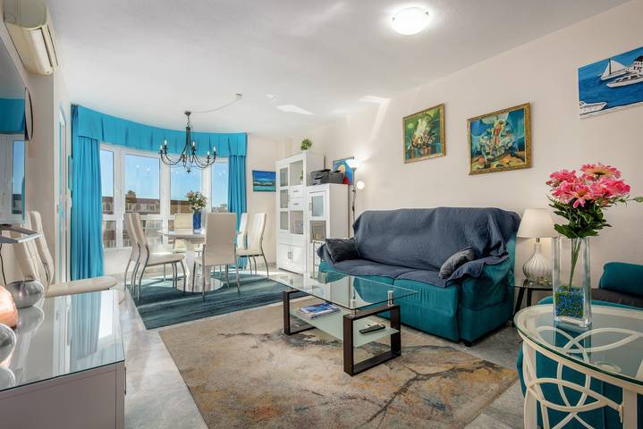 Ferienwohnung für 7 Personen, mit Balkon und Garten sowie Kinderpool in Fuengirola - 3