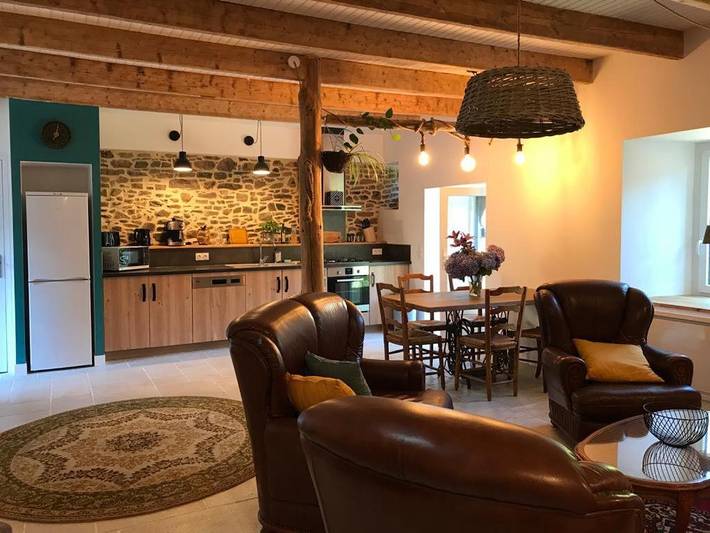 Location de vacances pour 4 personnes, avec jardin, animaux acceptés à Yvias - 3