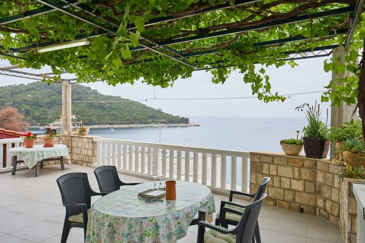 Apartament wakacyjny dla 4 osób, z Taras w Mljet