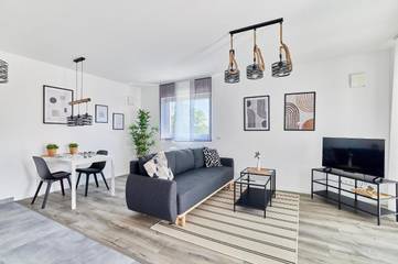 Ferienwohnung für 5 Personen, mit Terrasse in Mannheim