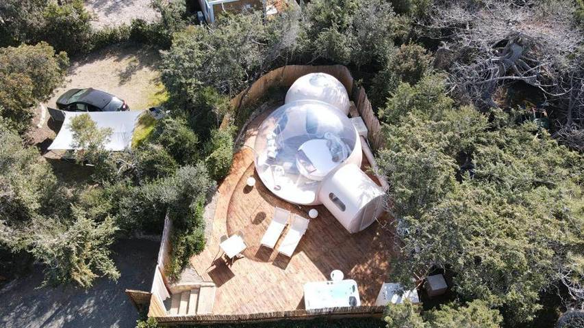 Camping für 2 Personen, mit Garten und Whirlpool sowie Terrasse in Italienische Riviera - 4