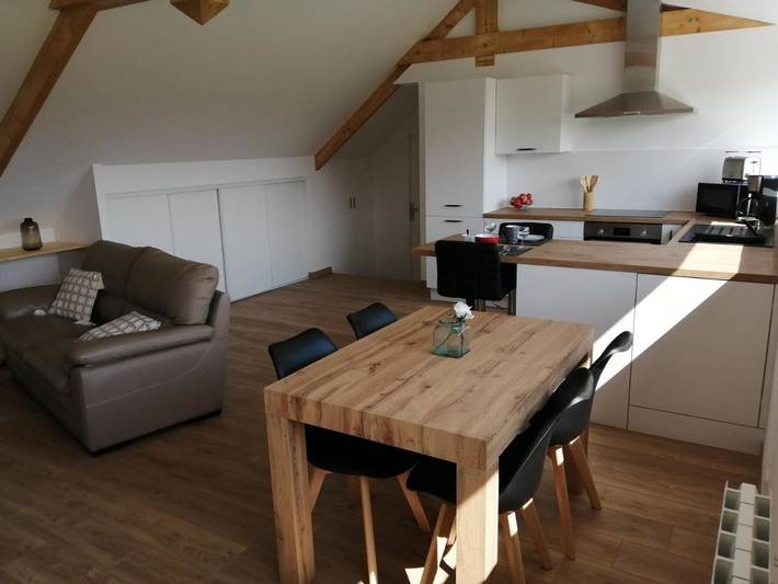 Gîte pour 4 personnes, avec Vue à La Méaugon