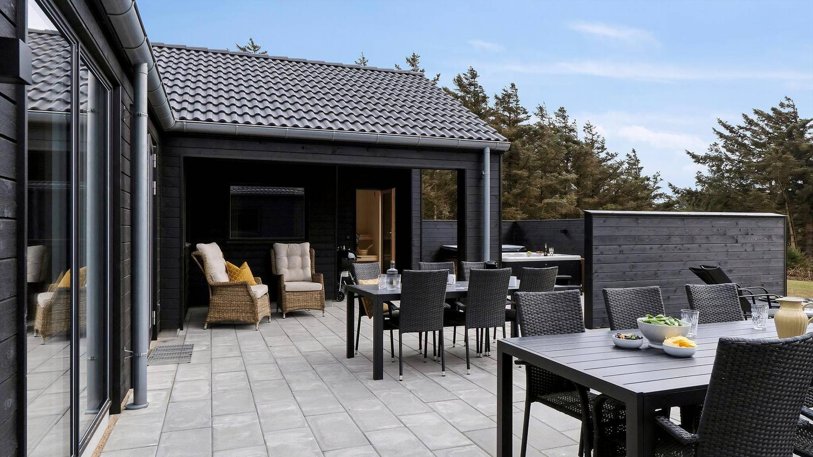 658 – Villavilla-Haus für 20 Gäste mit Außen-Spa, Nr. Lyngby in Nr. Lyngby, Hjørring und Umgebung