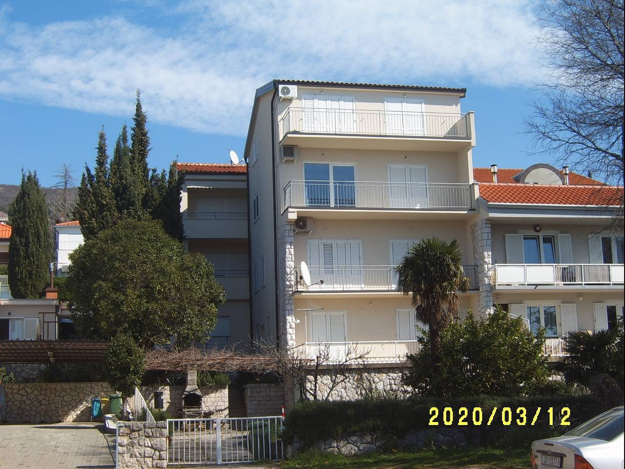 Ganze Wohnung, 1-Zimmer-Ferienwohnung mit Balkon und Meerblick Dramalj, Crikvenica A-9672-a in Dramalj, Primorje-Gorski Kotar