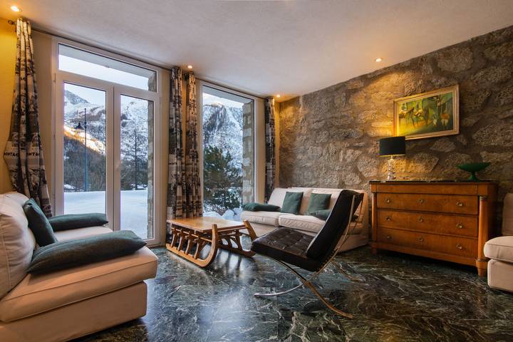 Gîte pour 8 personnes, avec balcon, adapté aux familles dans Argentière - 2