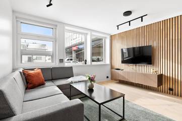 Ferienwohnung für 4 Personen, mit Ausblick und Garten in Tromsø
