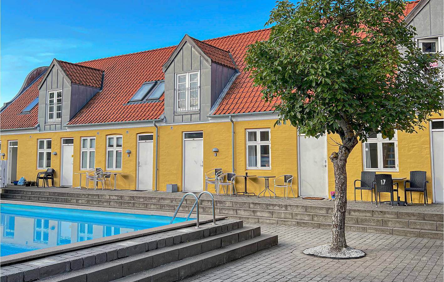 Ganze Ferienwohnung, Ferienwohnung für 4 Personen mit Pool in Gudhjem, Bornholm
