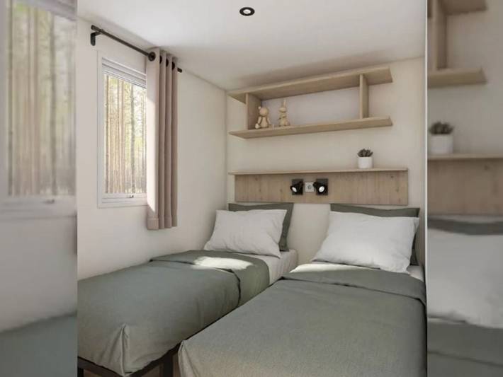 Mobil home pour 5 personnes, avec terrasse et piscine, animaux acceptés à Le Pradet - 4