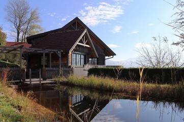 Ferienhaus für 8 Personen, mit Whirlpool und Sauna sowie Balkon und Garten im Salzkammergut