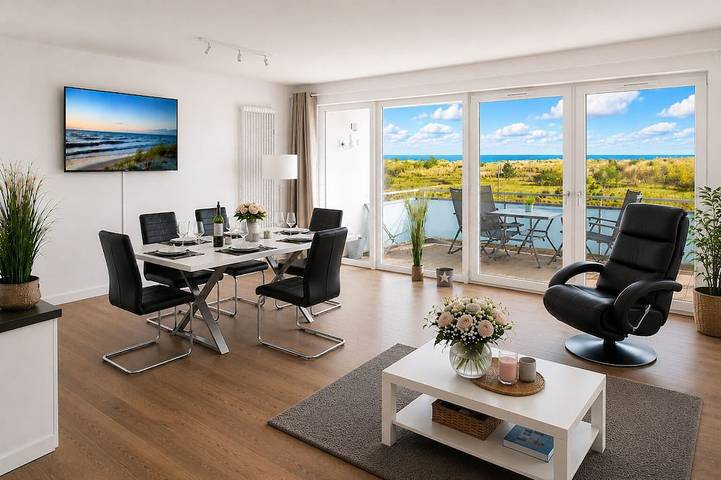 Appartement de vacances pour 3 personnes, avec jardin - 1