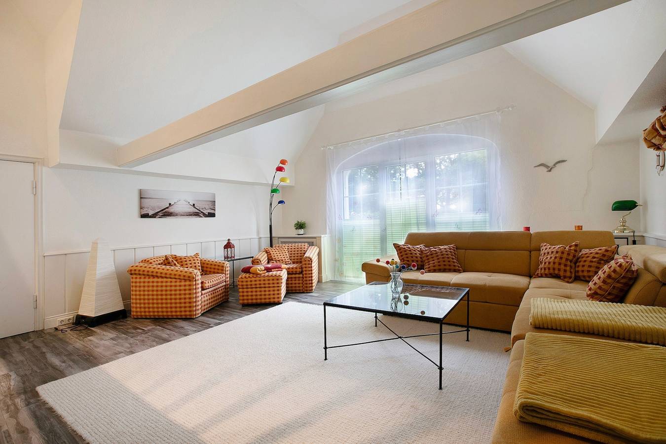 Ferienwohnung 'Auszeit' mit Gemeinschaftsgarten und Wlan in Emmelsbüll-Horsbüll, Nordfriesland