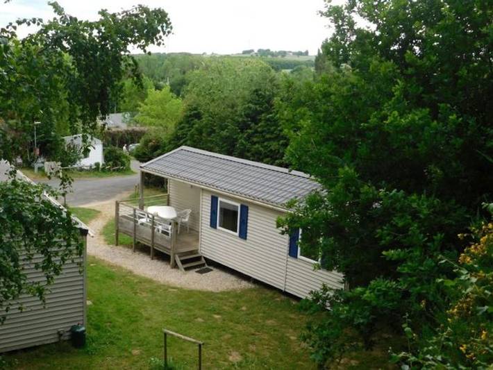 Mobil home pour 6 personnes, avec piscine et terrasse à Guégon - 2