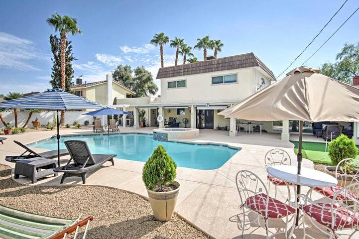 Vakantiehuis voor 3 personen, with whirlpool and terras as well as zwembad in Las Vegas