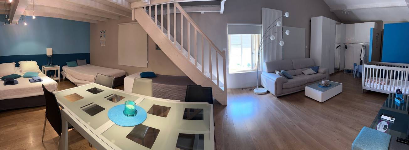 Chambre d’hôte pour 2 personnes, avec jacuzzi et jardin, animaux acceptés dans Rhône - 4