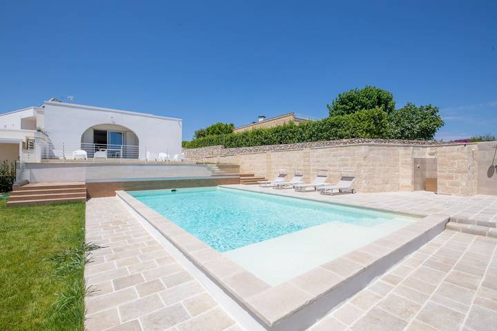 Villa per 6 persone, con Giardino e Piscina a Otranto