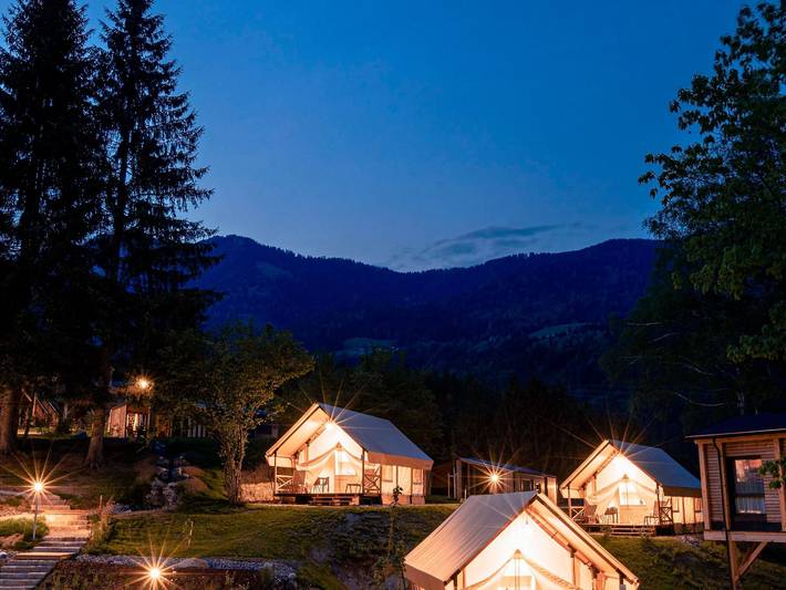 Tente pour 4 personnes, avec terrasse en Autriche - 4