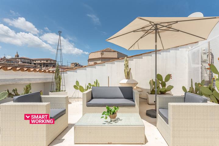 Loft per 4 persone, con Balcone e Terrazza a Palermo