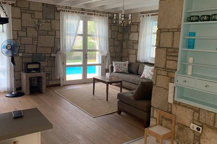 Ferienvilla  in Cesme, Türkei mit Privatpool und 150 mt zum Strand. in Cesme, Türkische Ägäis