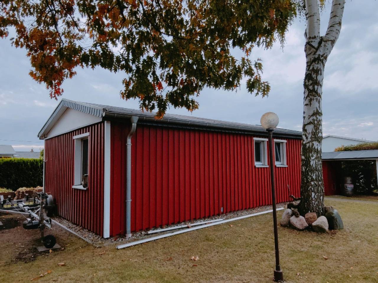Ganze Ferienwohnung, Kleine Haffhütte in Mönkebude, Stettiner Haff