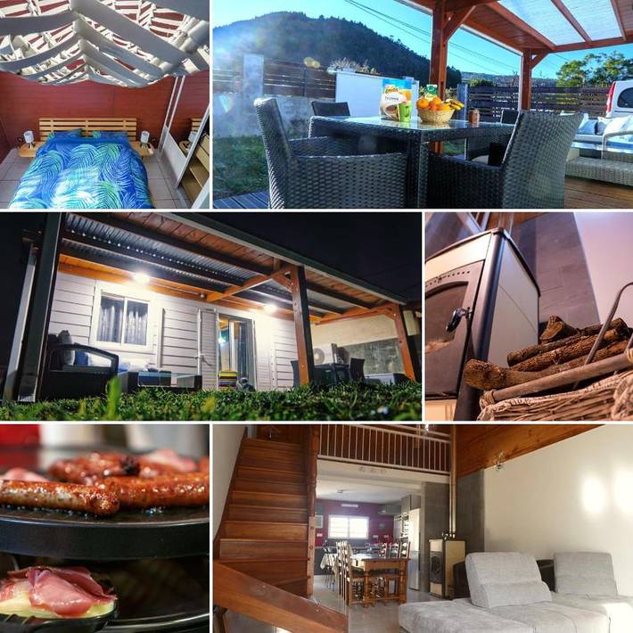 Location de vacances pour 7 personnes, avec vue et jardin dans Cité du Volcan - 2