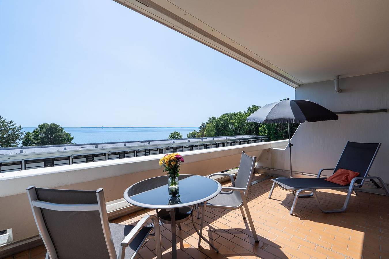 Ganze Wohnung, Ferienpark Sierksdorf App. 165 – Komfortables Apartment mit außergewöhnlichem Meerblick in Sierksdorf, Ostholstein