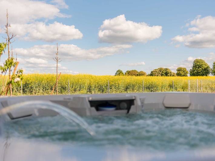 Bungalow für 5 Personen, mit Terrasse und Garten sowie Sauna und Ausblick in Göhren-Lebbin