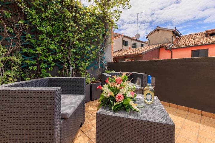 Chambre d’hôte pour 2 personnes, avec Terrasse dans Place Saint Marc