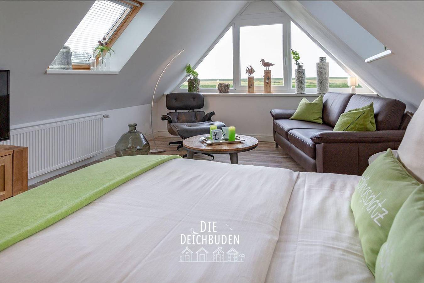 Ganze Ferienwohnung, Bude 1 in Büsumer Deichhausen, Dithmarschen
