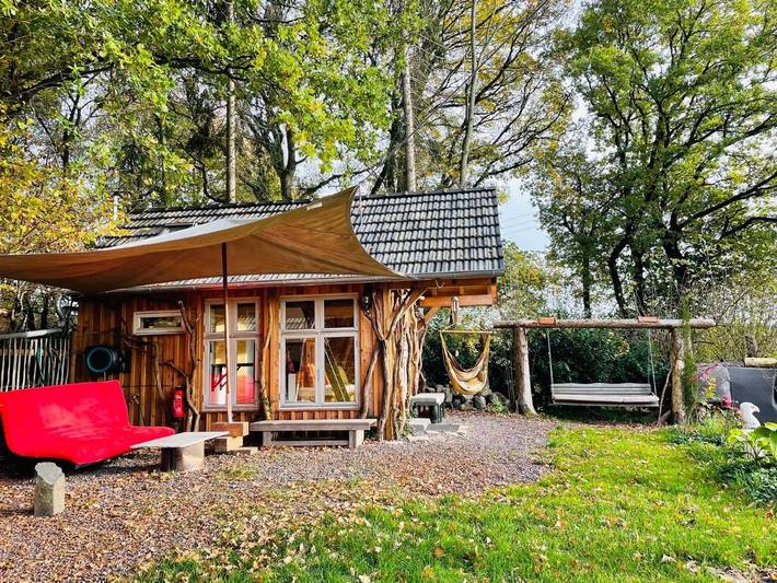 Ferienhaus für 2 Personen, mit Terrasse und Garten sowie Sauna und Ausblick in Bonn und Umgebung