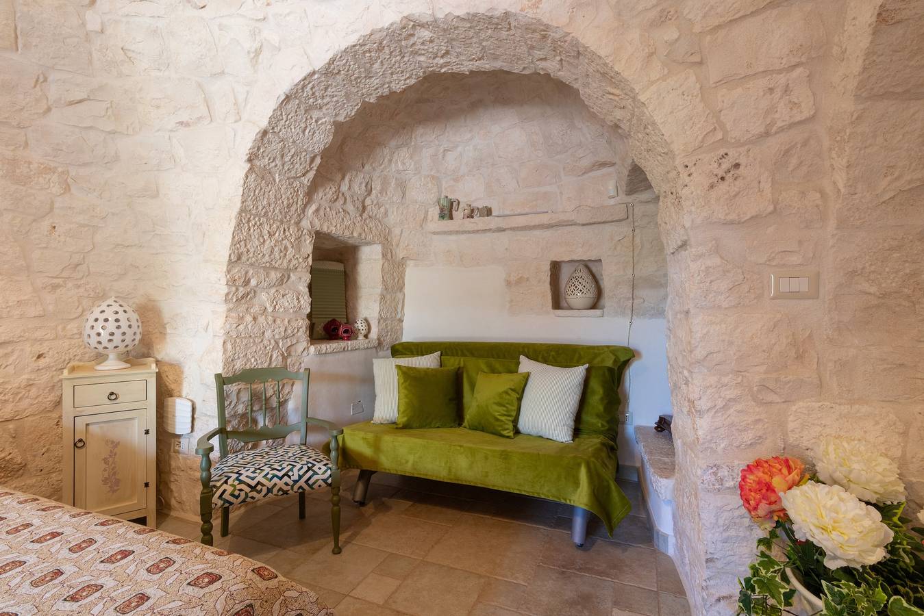 Null 'La Rondine' with Shared Terrace, Shared Garden and Wi-Fi in Locorotondo, Bari Province
