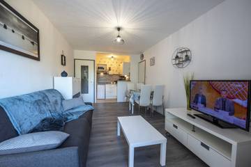Gîte pour 4 personnes, avec balcon dans Plage des Becs