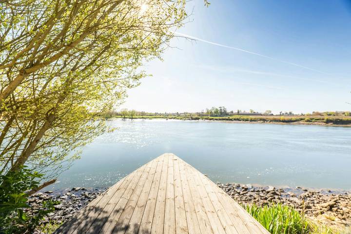 Location de vacances pour 13 personnes, avec terrasse à Tabanac