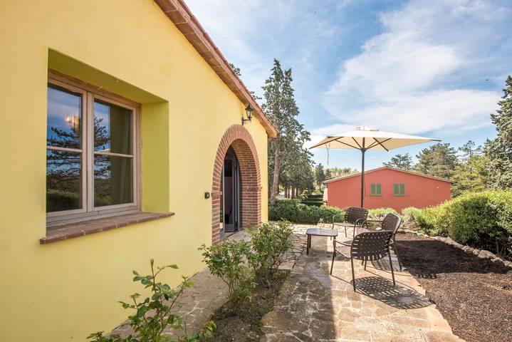 Appartamento intero, Chalet "Cigno" con piscina condivisa e Wi-Fi in Trequanda, Siena e dintorni